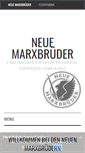 Mobile Screenshot of marxbrueder.com